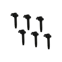SuperCoil ACCEL 140061K-6 Ignition Coil series - Black, 6-pack