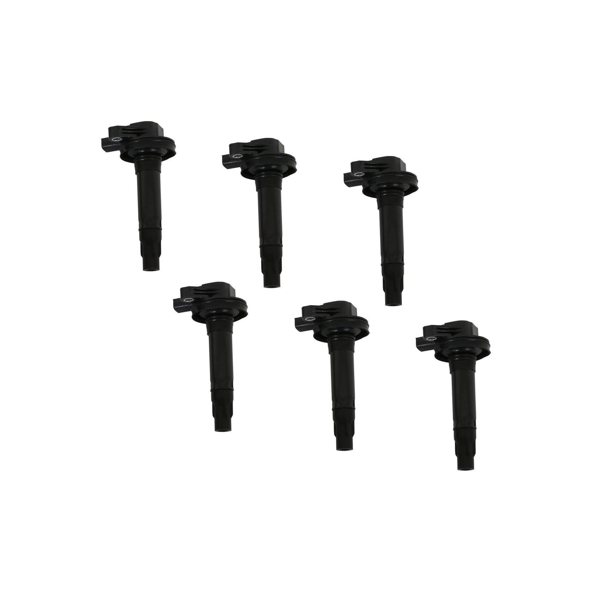 SuperCoil ACCEL 140061K-6 Ignition Coil series - Black, 6-pack