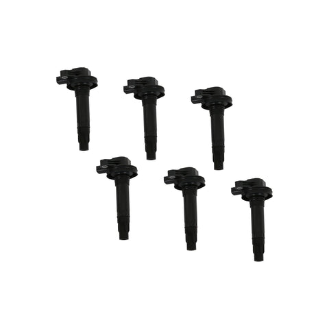 SuperCoil ACCEL 140061K-6 Ignition Coil series - Black, 6-pack