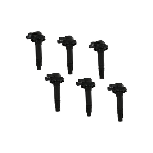 SuperCoil ACCEL 140061K-6 Ignition Coil series - Black, 6-pack