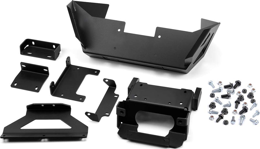 Front UTV Bumper WARN 101702 for Polaris RZR: 900 (2015-19), 1000 (2015-19), XP Turbo (2016-18)