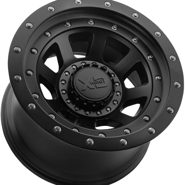 XD SERIES Xd137 BY KMC WHEELS Satin Black Wheel with Alloy Steel and Chromium (hexavalent compounds) (20 x 12. inches /6 x 106 mm, -44 mm Offset)