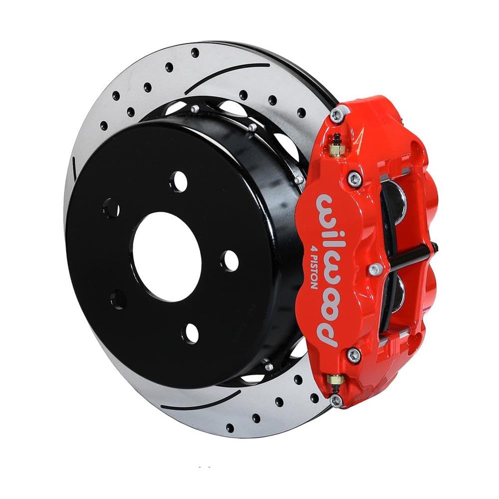 Rear FNSL4R Kit,12.88", Drilled, Red