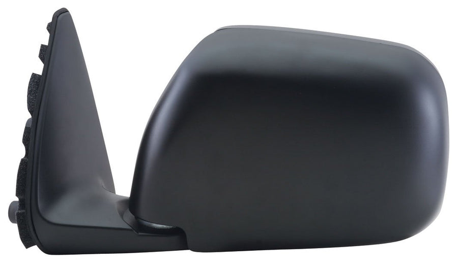 Mirror Driver Side for Toyota T-0 Pick-Up, Black/Chrome, Foldaway, Manual
