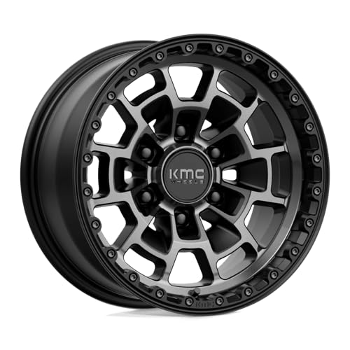 KMC Wheels 16X8 KM718 6X120 S-BLK GTCC 00MM - KM71868077400