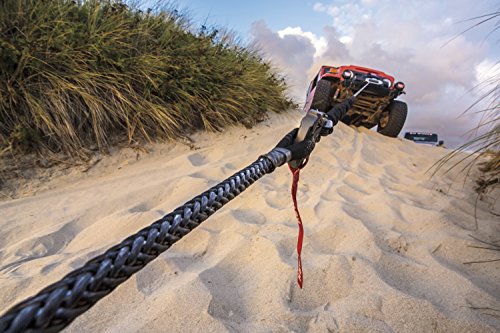 Spydura WARN 93118 Synthetic Winch Cable Rope Extension with Loop Ends: 3/8" Diameter x 25' Length, 5 Ton (10,000 lb) Capacity
