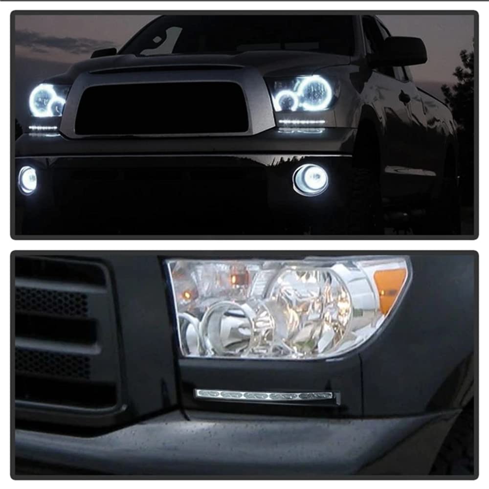 Daytime LED Running Light Spyder Auto FL-DRL-TTU07-SIL
