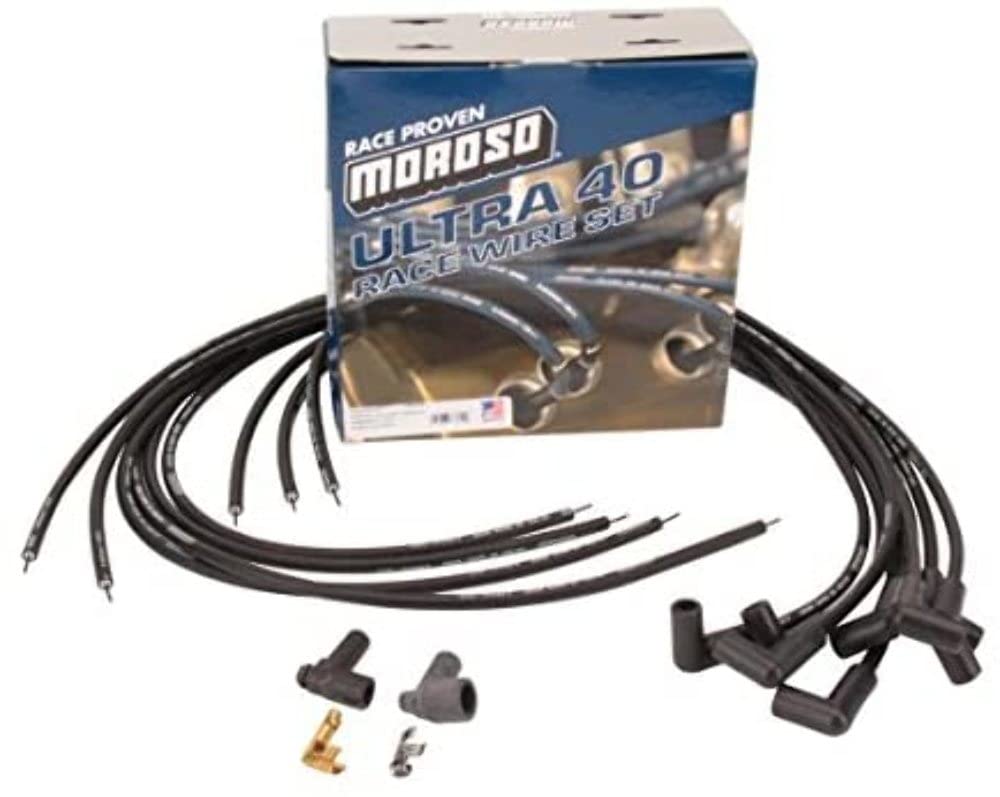 Ultra 40 Moroso Wire Set, Universal 90 degree