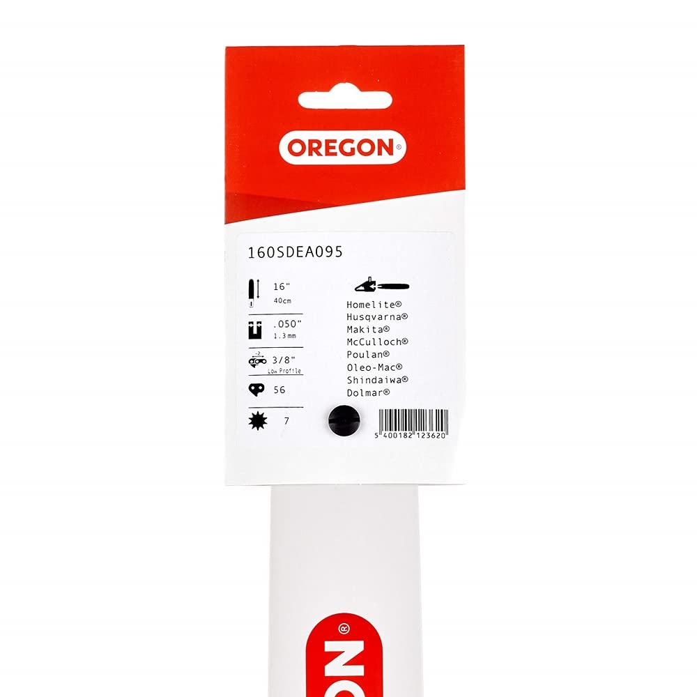 Single Oregon Rivet Guide Bar, 16"