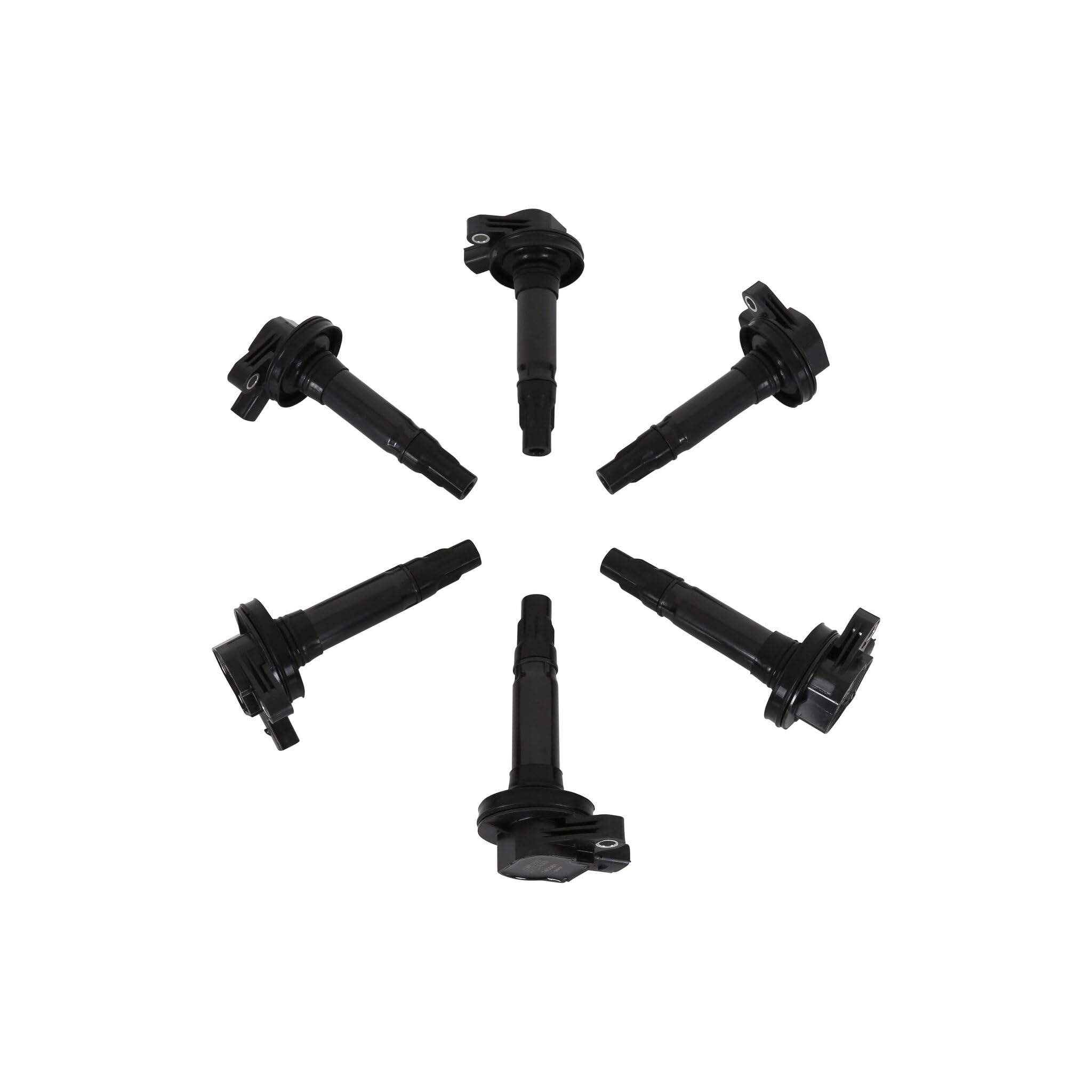 SuperCoil ACCEL 140061K-6 Ignition Coil series - Black, 6-pack