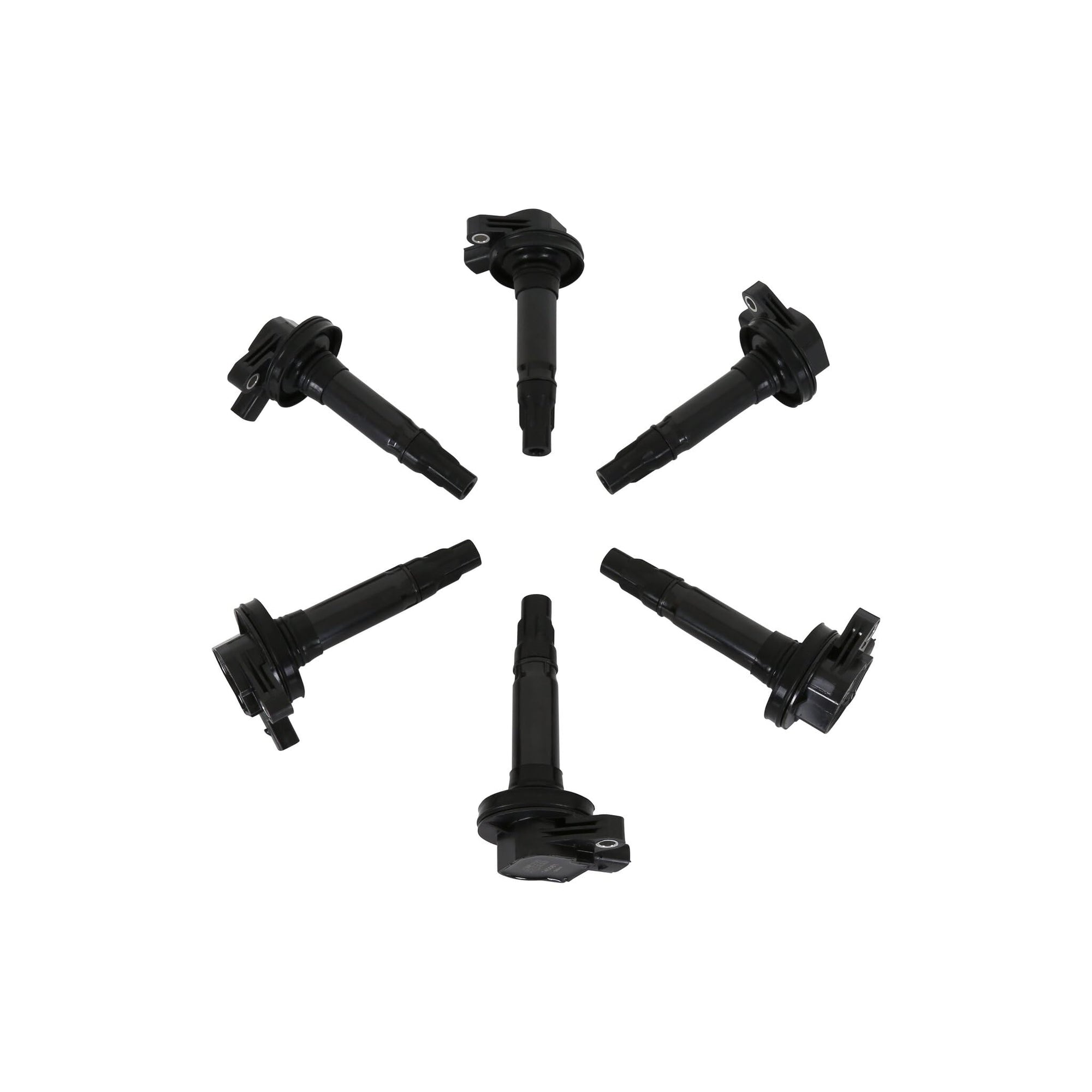 SuperCoil ACCEL 140061K-6 Ignition Coil series - Black, 6-pack