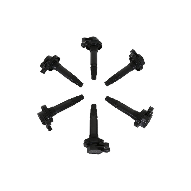 SuperCoil ACCEL 140061K-6 Ignition Coil series - Black, 6-pack