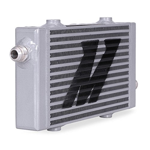 Mishimoto Cross Flow Universal Bar & Plate Oil Cooler, Small, Silver