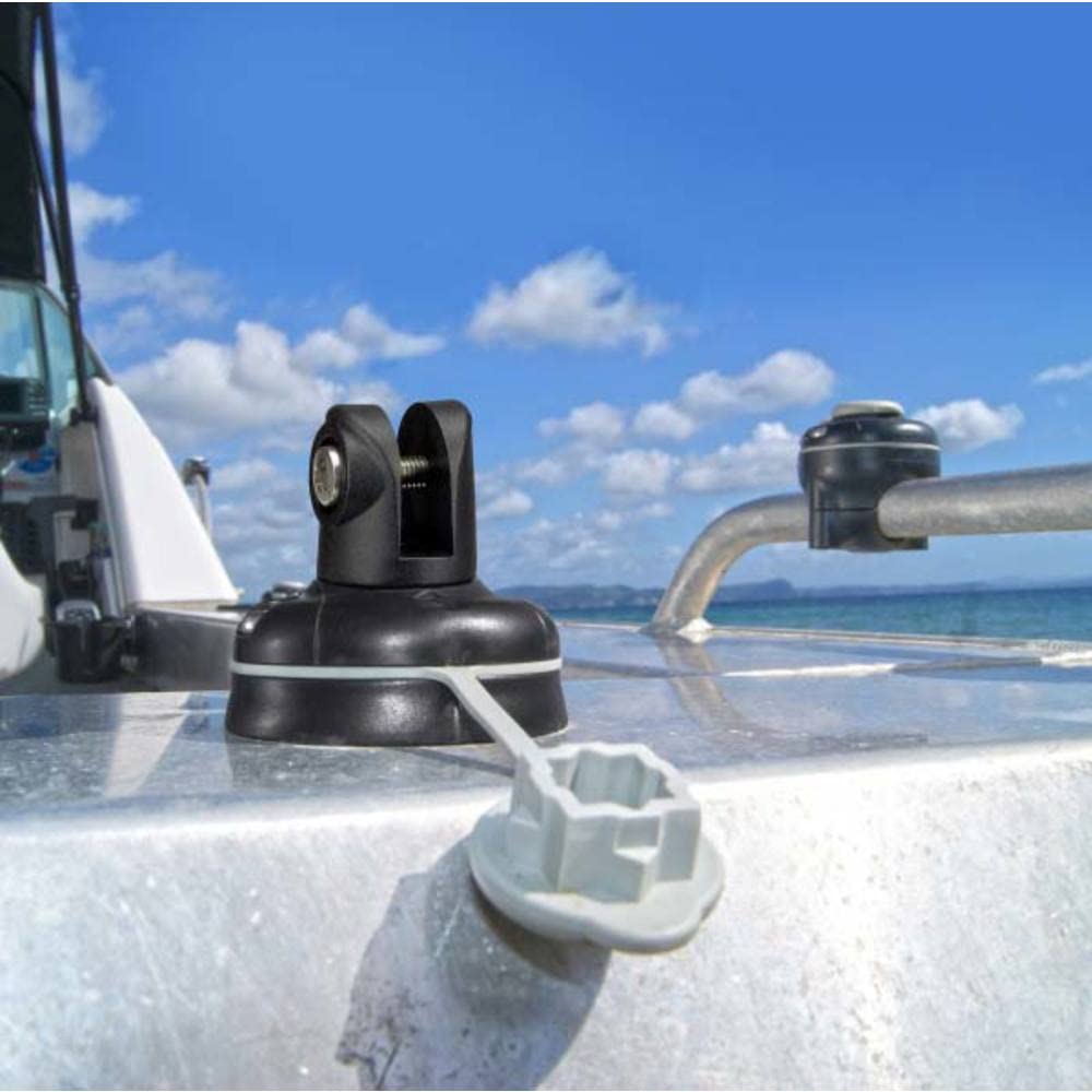 Clevis/Bimini Support RAILBLAZA 02-4032-11 - Pair, Black