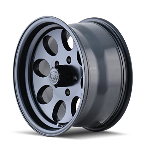 16x8 171, Bolt Pattern: 8x170/, Offset: -5, MATTE BLACK, set of 1