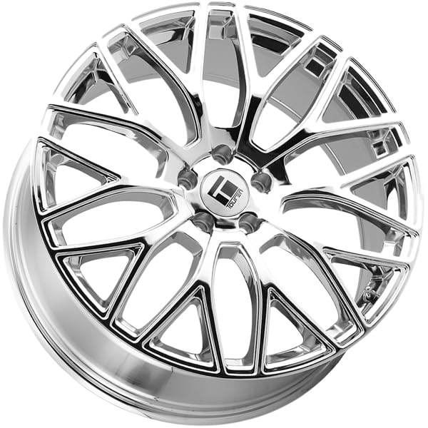 18x8 Touren TR76 5x108 +35mm Chrome Wheel Rim 18" Inch