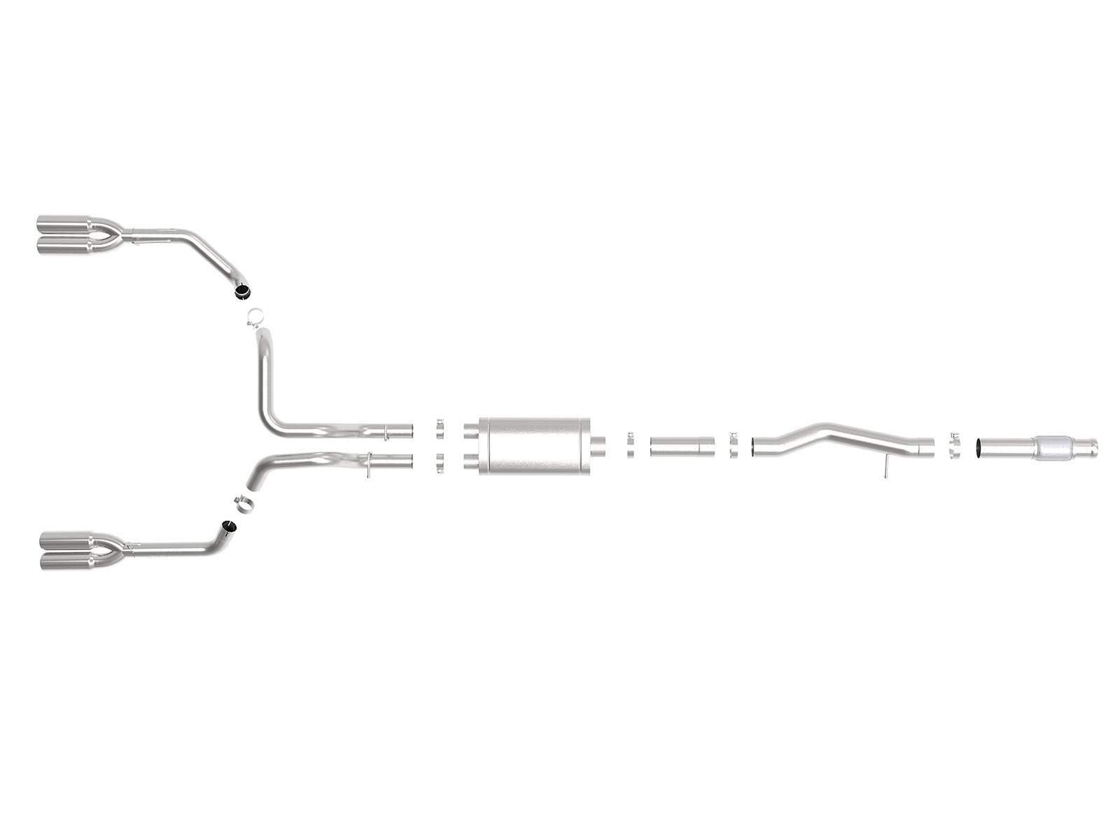 Vulcan Series aFe Power Cat-Back Exhaust System 49-34102-P