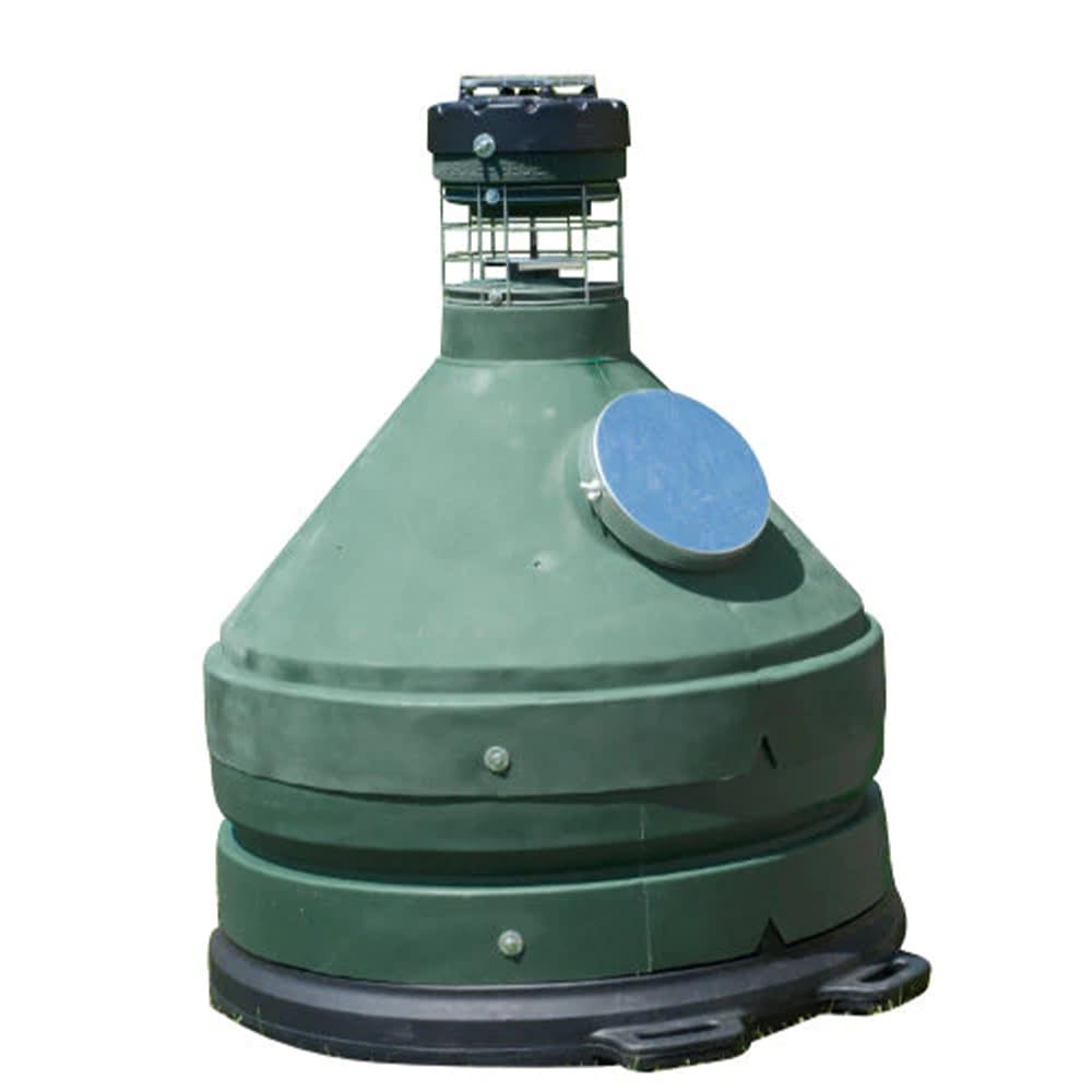 1000 LB Hunting Game Feeder Capsule Feeders CAP-1000, Green, 1000LB Game Feeder