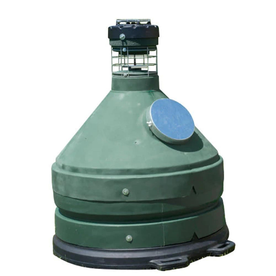 1000 LB Hunting Game Feeder Capsule Feeders CAP-1000, Green, 1000LB Game Feeder