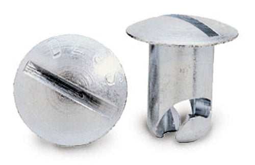 Oval Moroso Quick Fastener, 5/16 in X .500, Steel, Silver