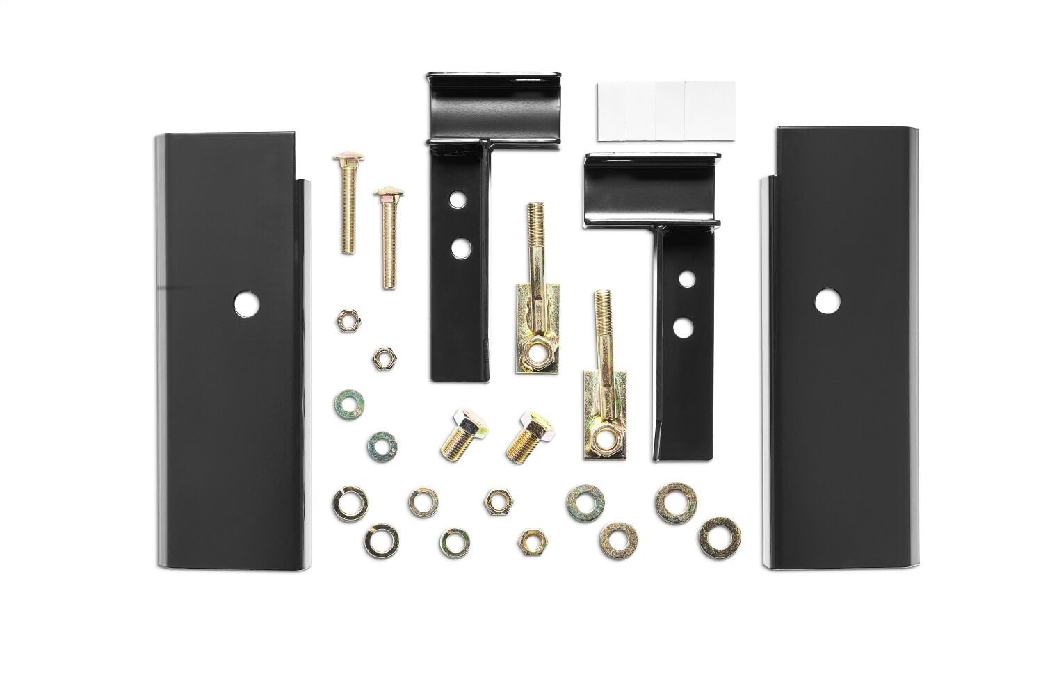 BACKRACK Hardware Kit RealTruck for use w/Standard Bed, Black, No Drill | 30124 | Fits 2020-2025 Chevrolet/GMC Silverado/Sierra 2500/3500 HD