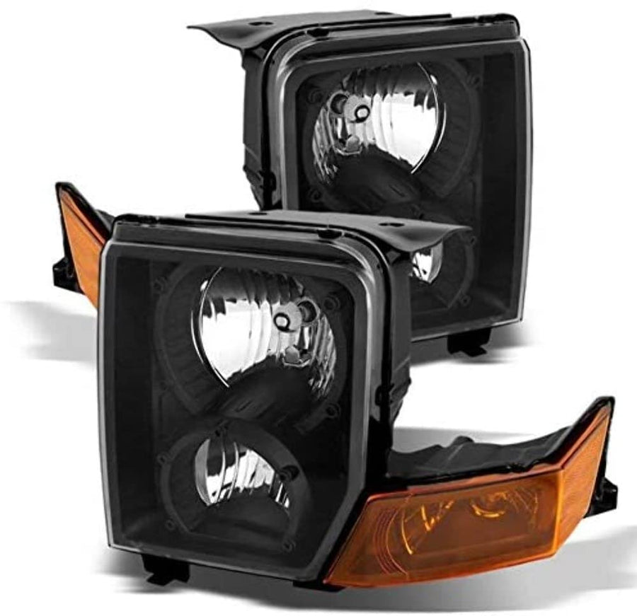 Crystal xTune Auto Headlights Black/Clear 9023231