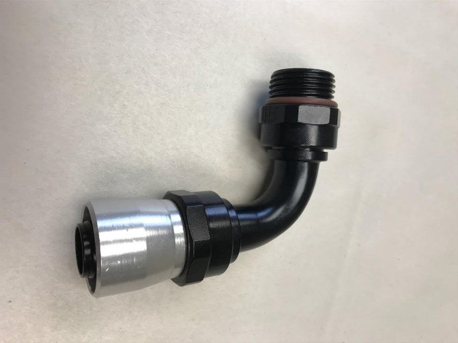 Fragola Performance Systems #10 Male Rad. Fitting X 90 Sport Crimp Hose End 3109010-RAD