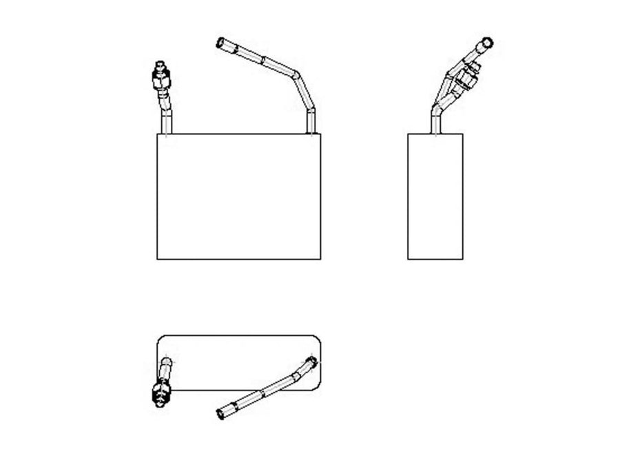 Heater Core TYC 96038 Compatible with 1987-1995 Jeep Wrangler