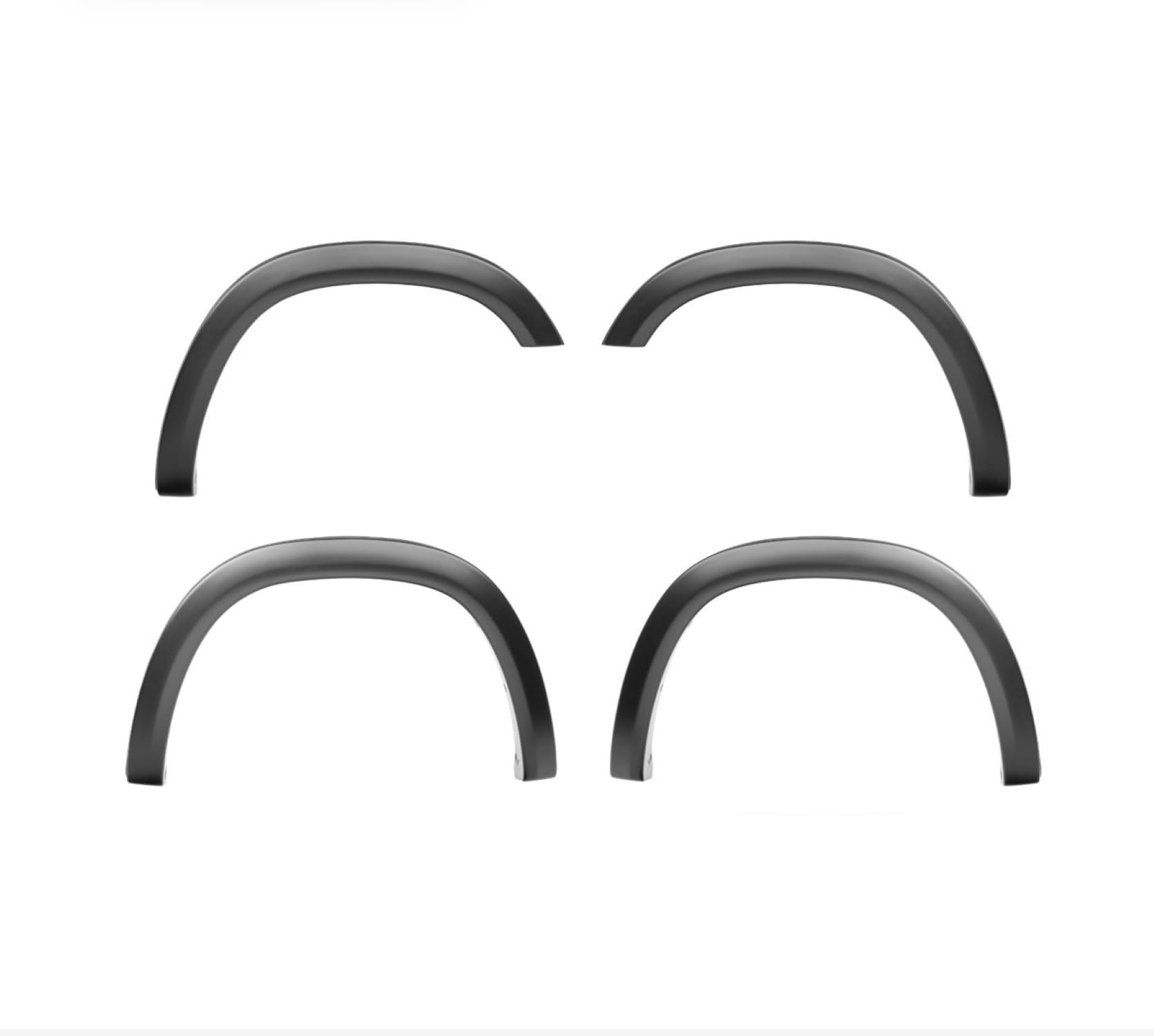 Husky Liners OE Style Fender Flares | Fits 1994-2001 Dodge Ram 1500, 1994-2002 Dodge Ram 2500, 3500 | Front & Rear, 4-pc Black - 2805903