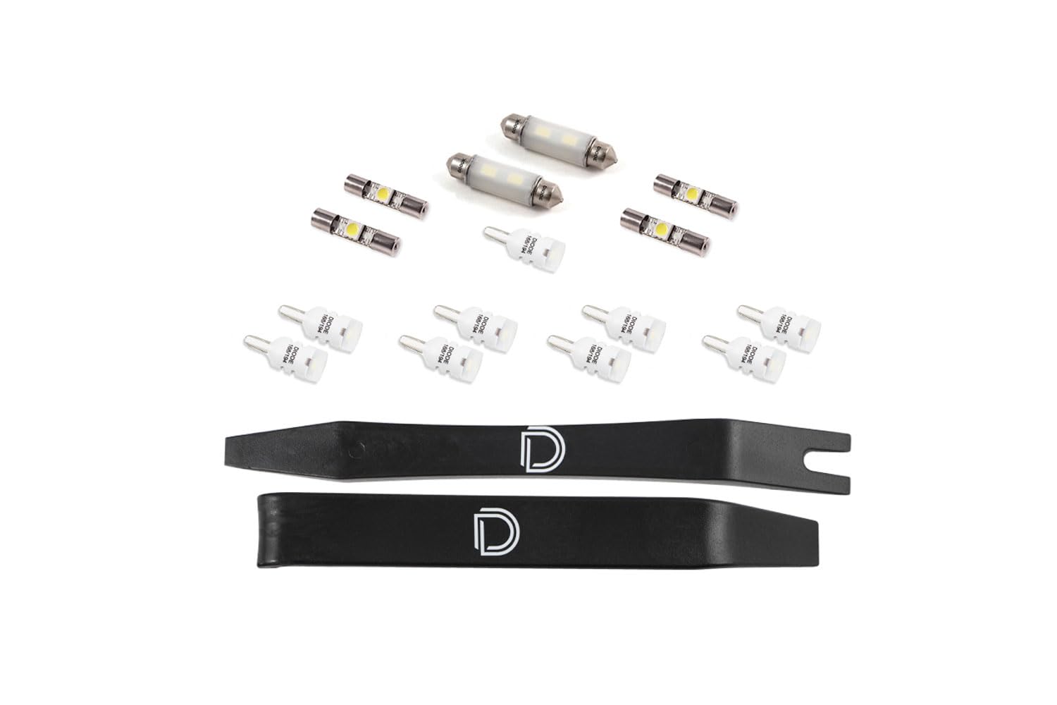 Diode Dynamics interior bulb pack LED compatible with Chevrolet Traverse 2009-2012, Stage 1