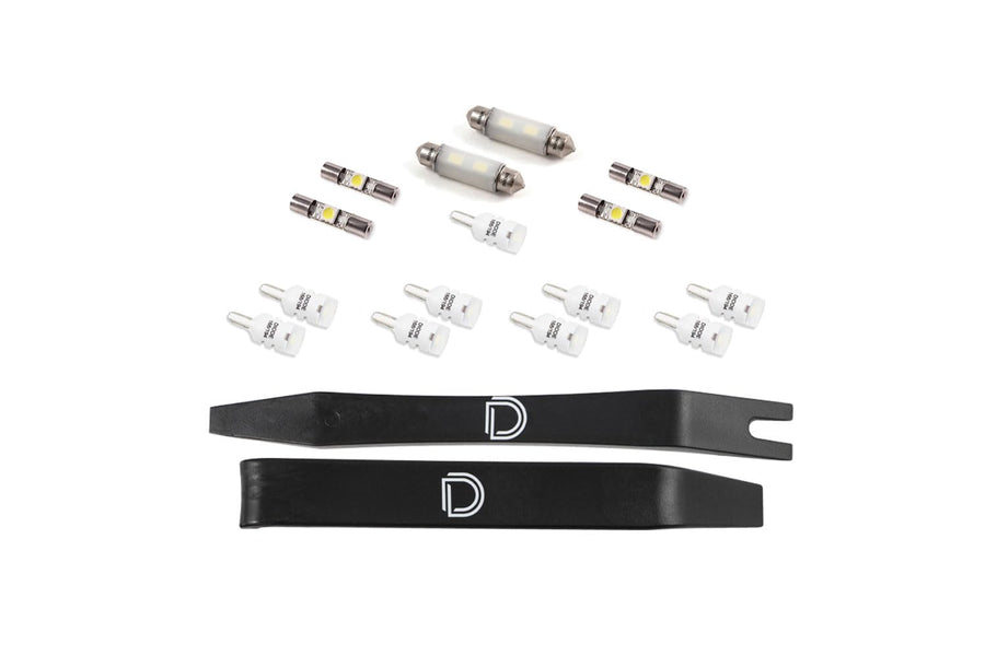 Diode Dynamics interior bulb pack LED compatible with Chevrolet Traverse 2009-2012, Stage 1
