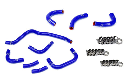 HPS Performance Silicone Blue Oil Cooler and Throttle Body Hose Kit for 2000-2003 Honda S2000 2.0L F20C AP1, 57-2079-BLUE
