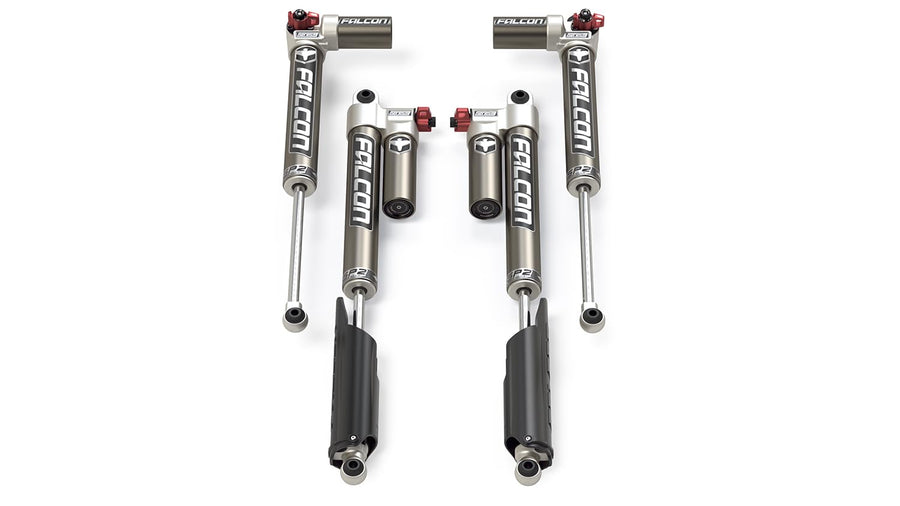 Falcon JT EcoDiesel SP2 3.3 Fast Adjust Piggyback Shock Kit (2–3” Lift)