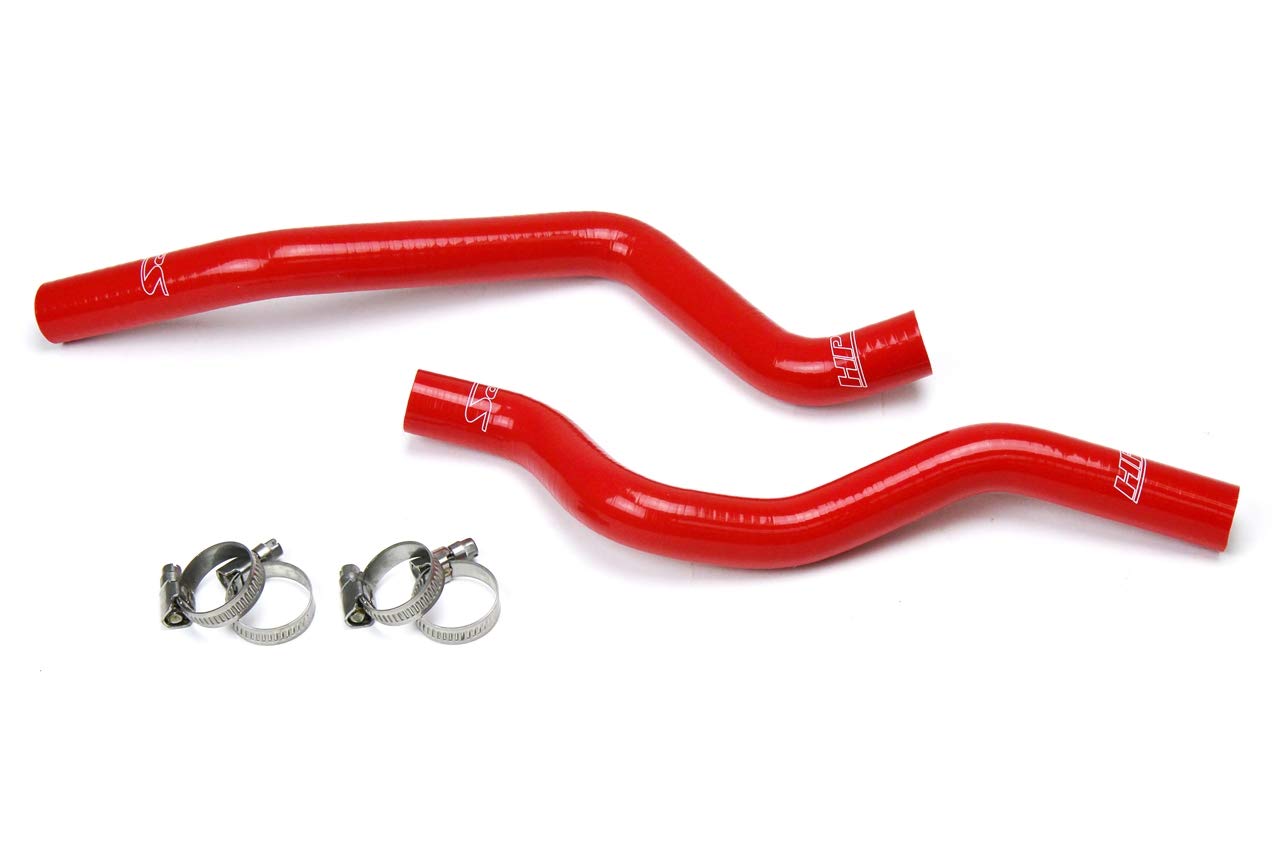 Red HPS 57-1529-RED Reinforced Silicone Heater Hose Kit Coolant