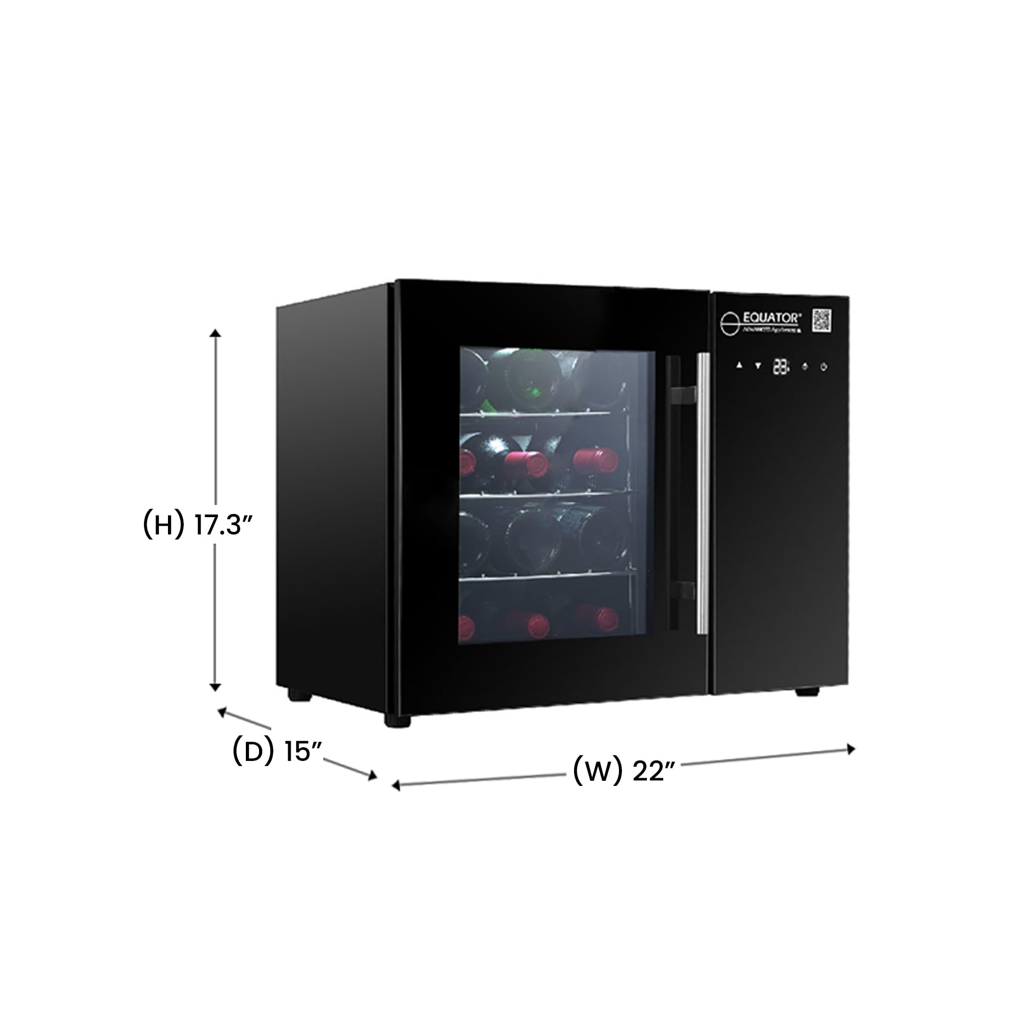 12 Wine PINNACLE WR Refrigerator - Bottle