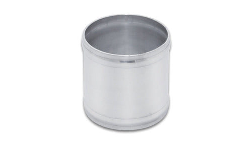 12046 Vibrant Power Tubing Coupler, Straight, Aluminum, Polished, 1.00 in. Inlet O.D, 1.00 in. Outlet O.D, 3.00 in. Overall Length, each