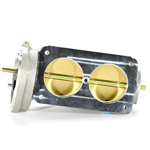 Twin BBK 62mm Throttle Body - High Flow Power Plus Series for Ford Mustang GT 3V