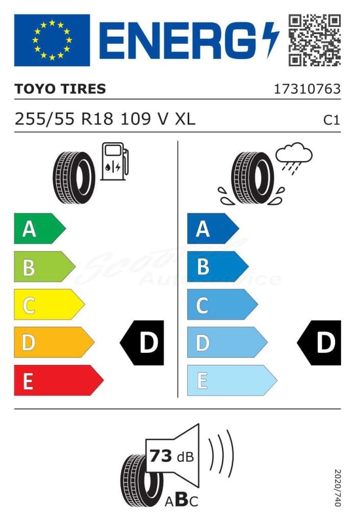 Toyo PXST3 Tires 255/55R18 109V XL