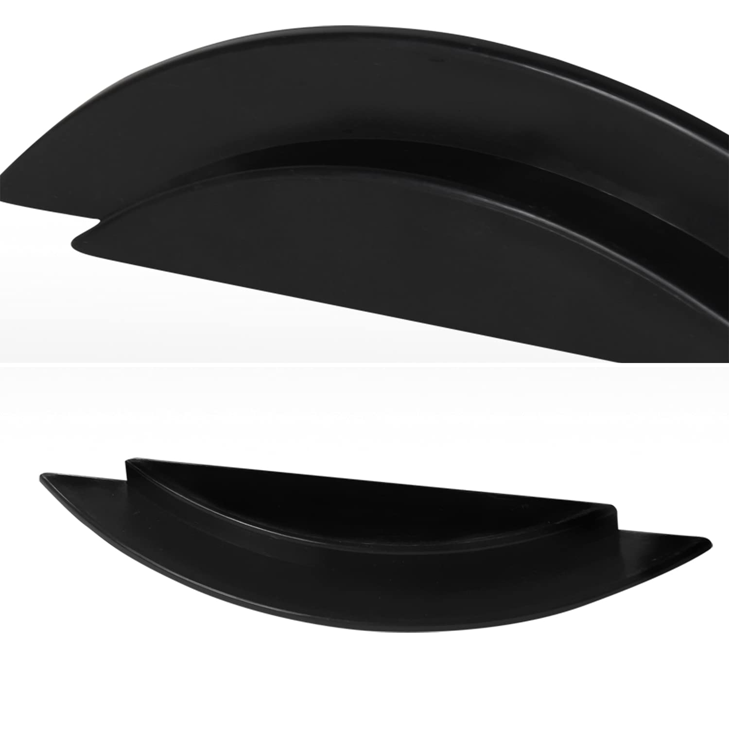 Spec-D Tuning Sport Glossy Black Front Hood Grille W/Notch Filler R32 Mk4 Compatible with 1999-2006 Volkswagen Golf Gti