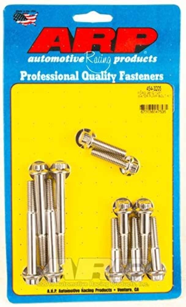 Water Pump Bolt Kit ARP 454-3205 (Ford 351C SS 12pt water pump)