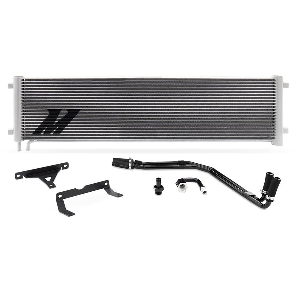 Mishimoto Transmission Cooler MMTC-F2D-17SL, Compatible with Ford Powerstroke 6.7L, 2017-2019