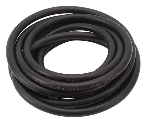 Hose Twist Lok Blk Edelbrock -6, 3 Ft, Black