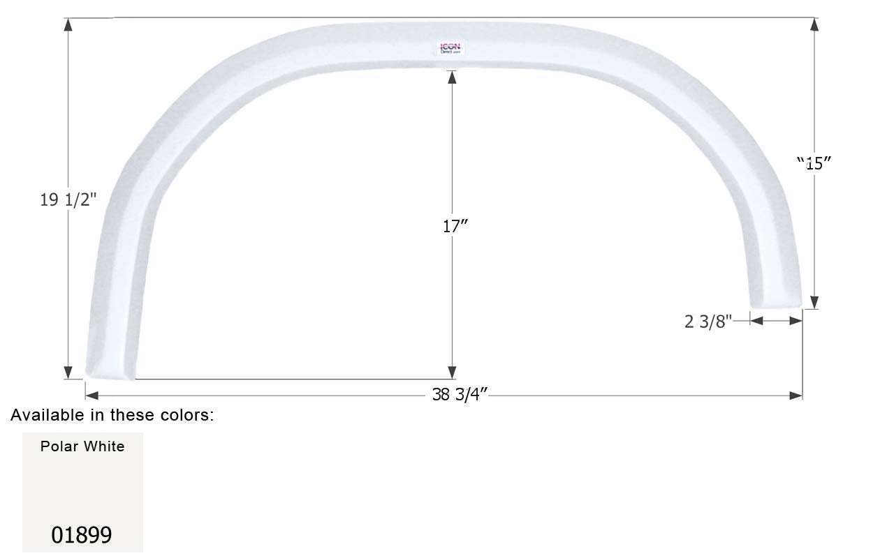 Fender Skirt ICON, Single, Damon, FS1899, Polar White, RH
