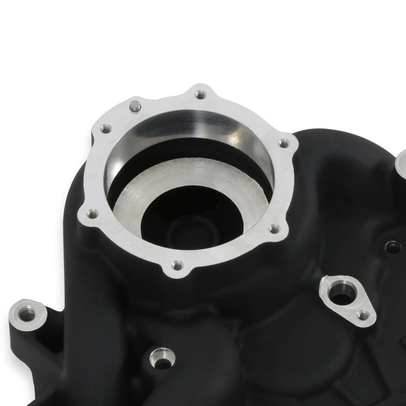 Timing Cover Holley 97-417 - Black