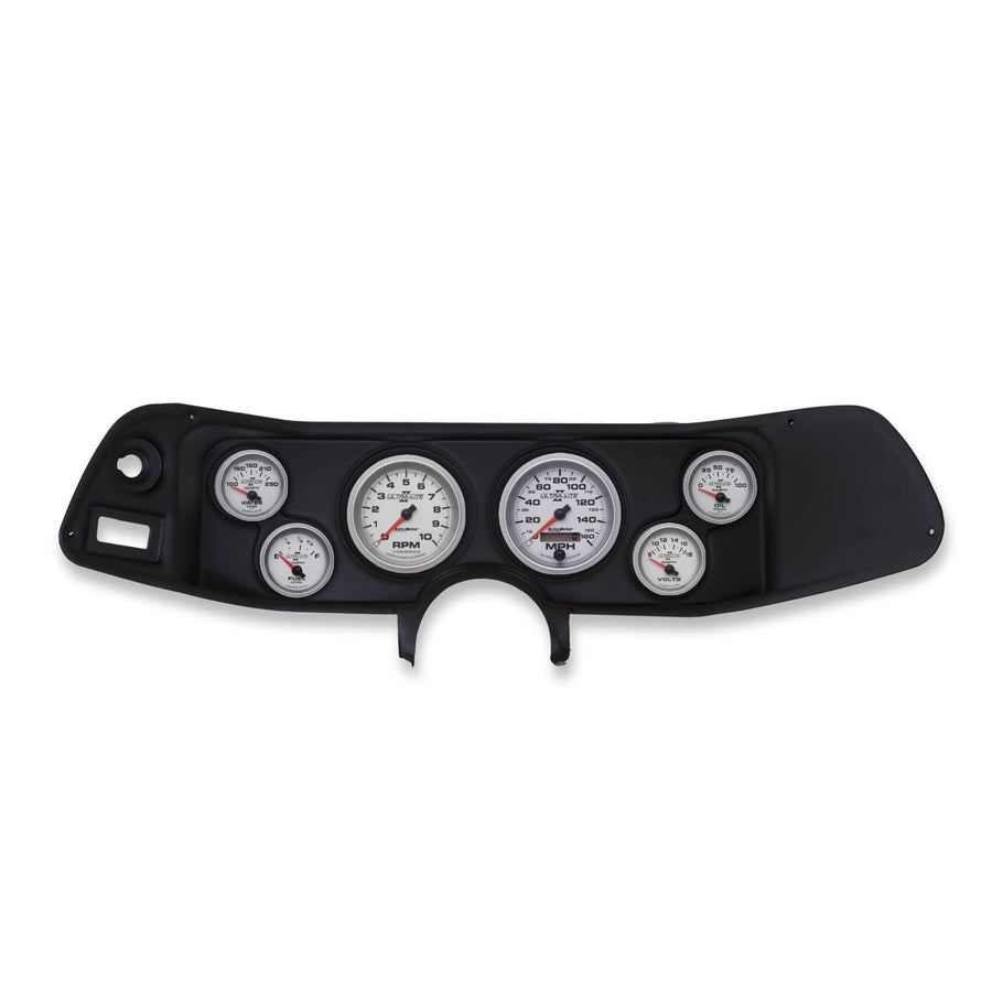 AutoMeter Dash Kit Direct Fit, Camaro 70-78, Tach/Mph/Fuel/Oilp/Wtmp/Volt, Ultra-Lite Ii (2132-14)