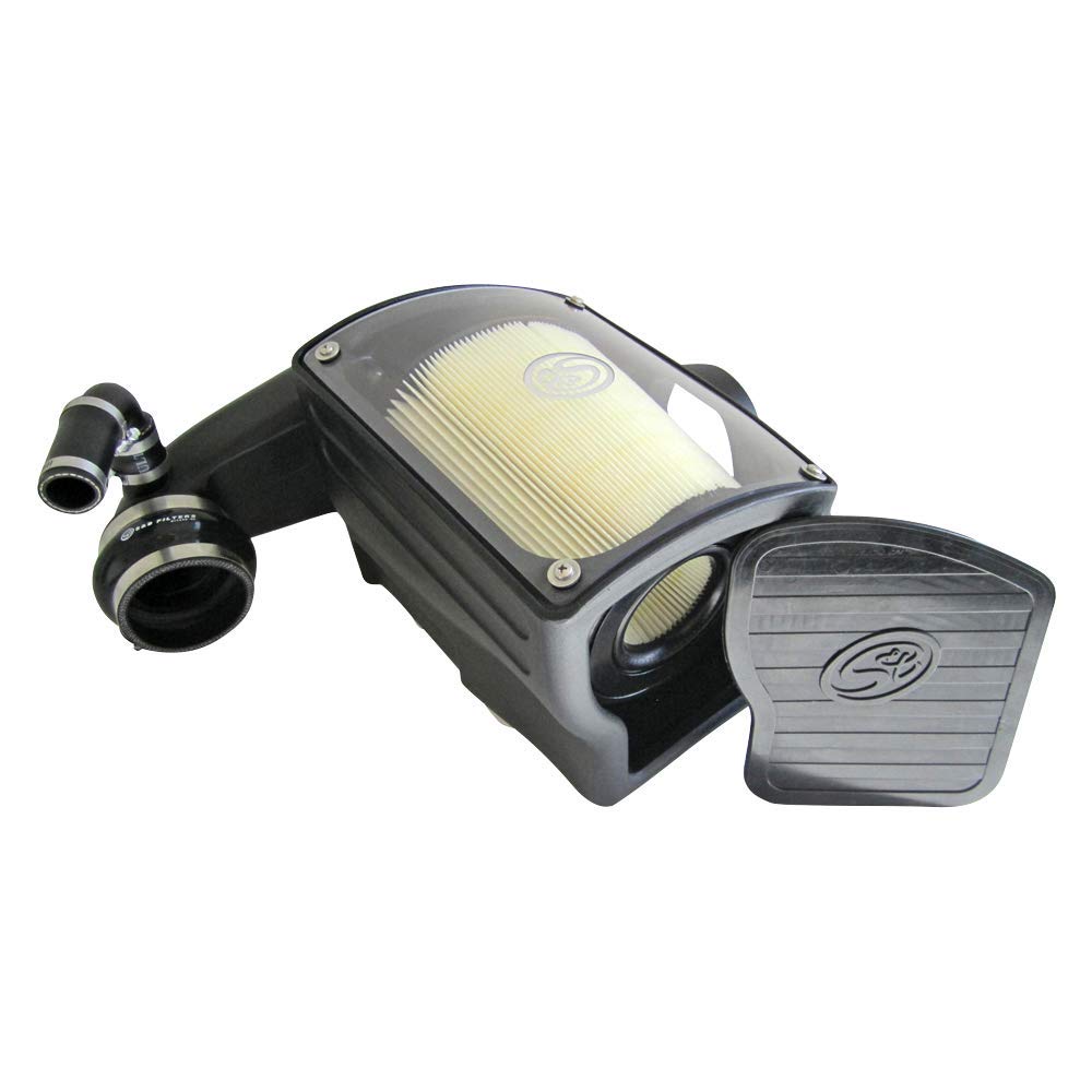 Cold Air Intake S&B Filters 75-5045D For 1992-2000 Chevy/GMC Duramax 6.5L (Dry Extendable Filter)