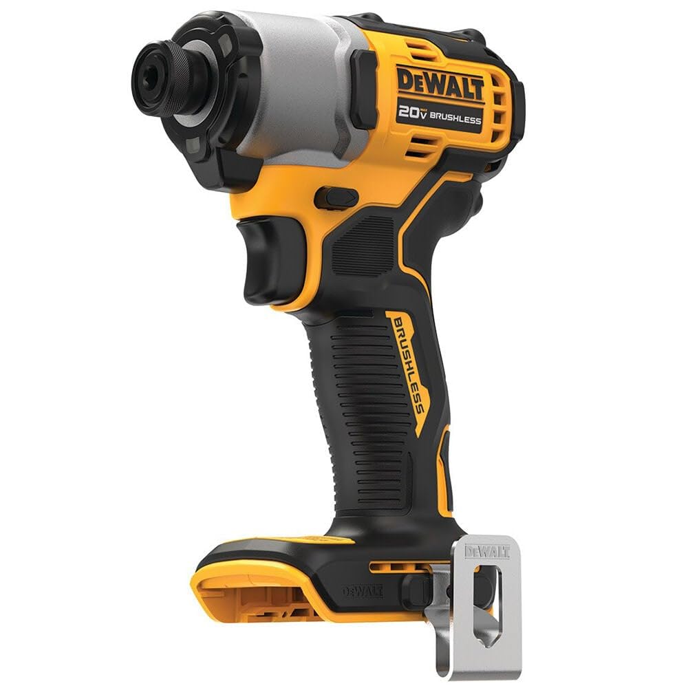 1/4 in. DEWALT 20V MAX* Brushless Cordless Impact Driver (Tool Only) (DCF840B)