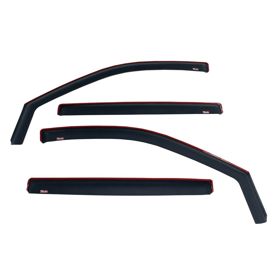 Westin 72-39929 Wind Deflector in-Channel 4pc Matte fits 2019-2025 Silverado Sierra 1500 Crew Cab