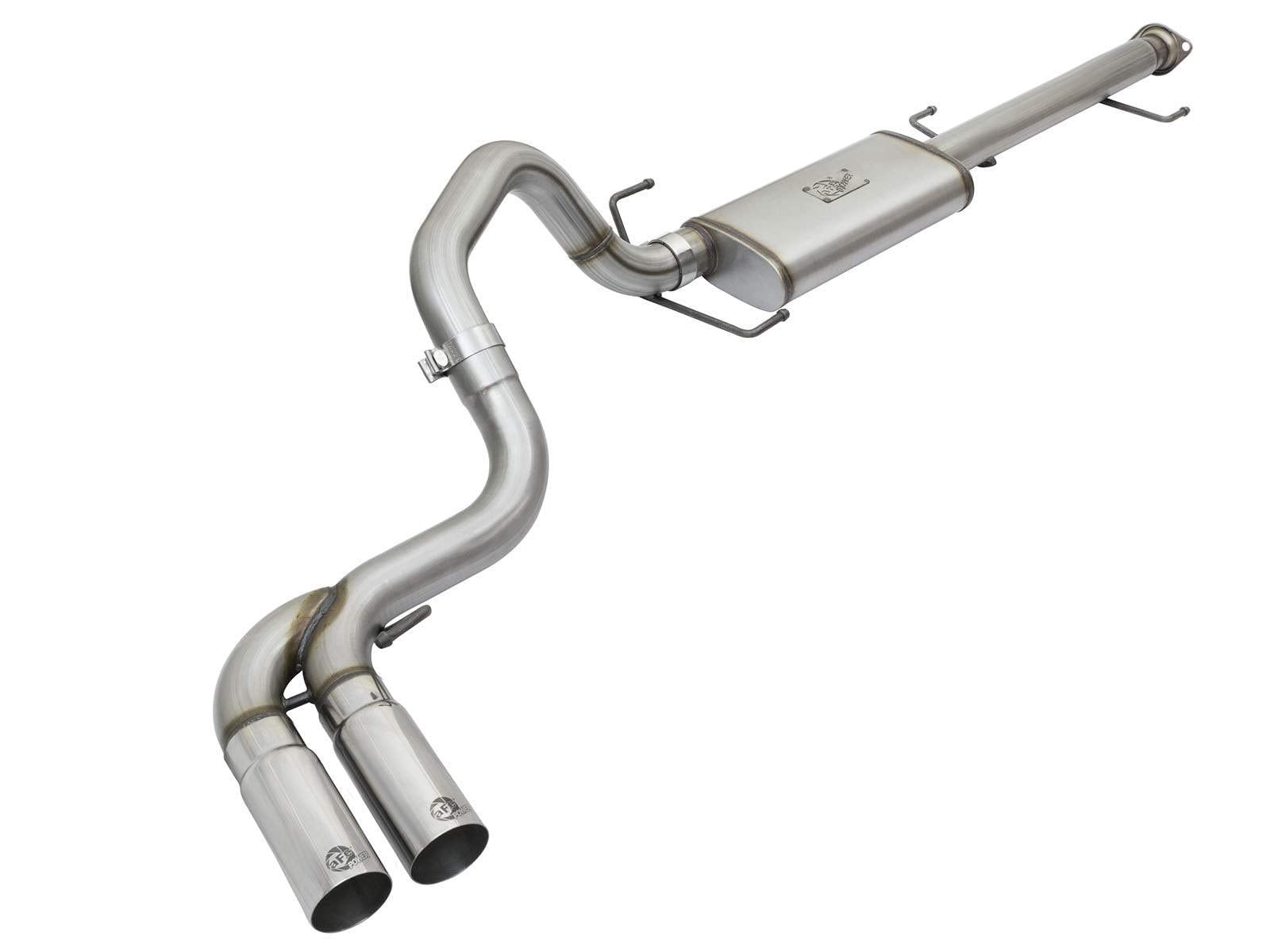 Rebel Series aFe Power Performance Exhaust System (forToyota cat-Back, 3", Stainless)