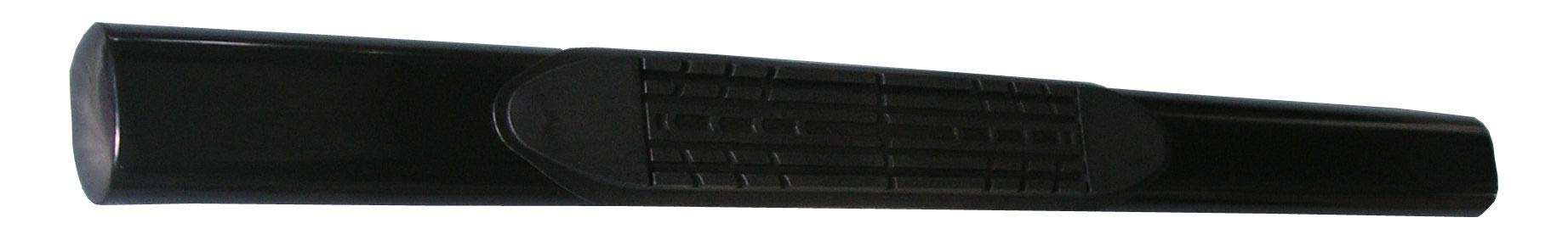 TrailFX Nerf Bars for 2020-2021 Chevrolet Silverado 1500 Crew Cab Black Powder Coated Steel 4 Inch Oval Straight Side Steps with Step Pads Welded End Caps Rocker Panel Mount Running Board Pair
